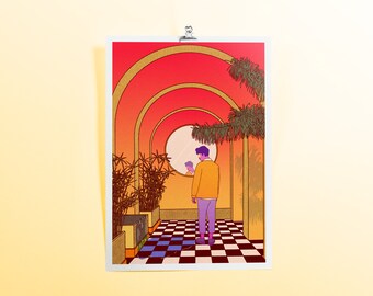 Growing Like a Rumour - Giclee Print, Art Print