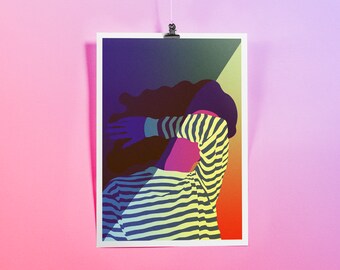 Brighter Days - Giclee Print, Art Print, Pop Art Print