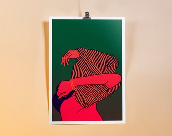 On Off - Giclee Print, Art Print, Pop Art Print