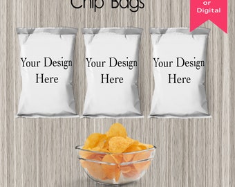 Chip Bag Edit today- Imprímelo hoy - Redes sociales - Tema musical - Edit & Print TODAY