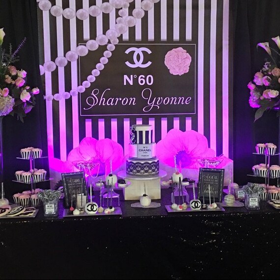 Black And White Chandelier Designer Custom Backdrop Banner Any Black And White Chandelier Designer Custom Backdrop Banner Any