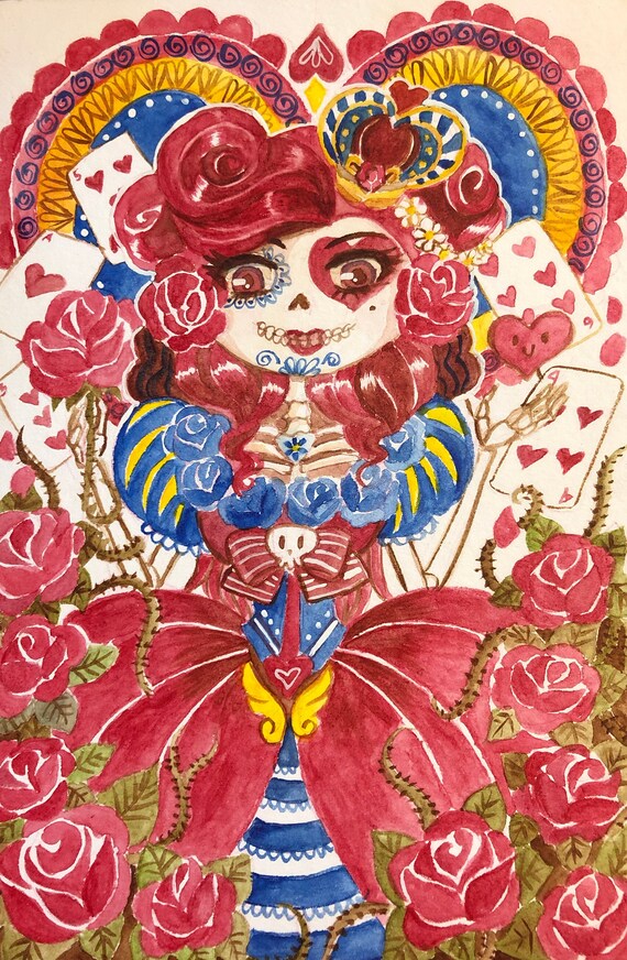 Red Queen Katrina Etsy