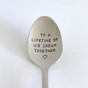 To A Lifetime Of Ice Cream Together-11th Anniversary-5th Anniversary-Boyfriend Gift-Unique Personalized Gift-Can Be Used Daily-High Quality