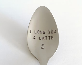 I Love You A Latte-Add a Name-Mother’s Day-Birthday-Anniversary-Boyfriend Gift-Unique Personalized Gift-Can Be Used Daily