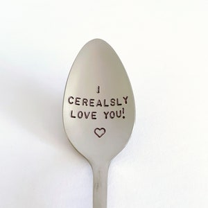 I Cerealsly Love You!-Valentine’s day-11th Steel Anniversary-Boyfriend Gift-Unique Personalized Gift-Can Be Used Daily-High Quality