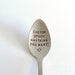 Custom Spoon With Anything You Want! Father’s Day Gift-Anniversary-Boyfriend Gift-Unique Personalized Gift-Can Be Used Daily 