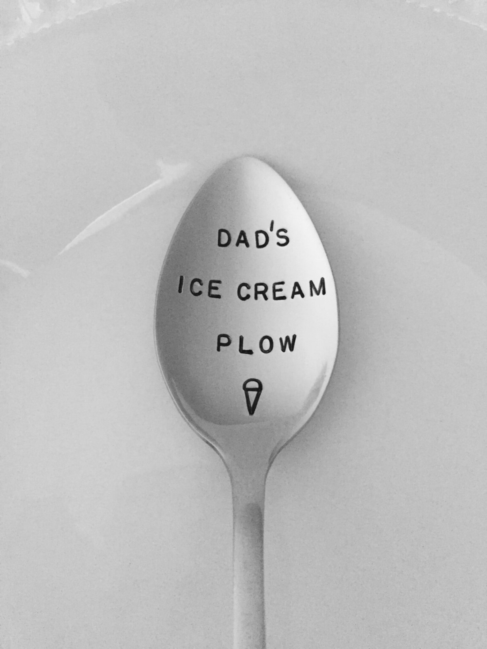 Dad The Ice Cream KillerOr YOUR NameHand Stamped SpoonGift Etsy