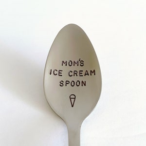 Mom's Cereal Spoon-Or YOUR Name-Mothers Day Gift-Mom Birthday Day-Best Friend-Unique Gift That Lasts Forever-Can Be Used Daily-Custom Spoon image 7