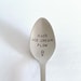 Dad's Ice Cream Plow-Or YOUR Name-Hand Stamped Spoon-Father’s Day Gift-Dad Birthday-Unique Custom Gift That Lasts Forever-Can Be Used Daily- 