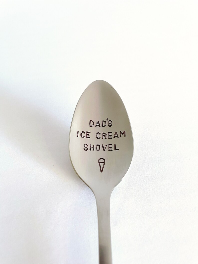 Dad the Ice Cream Killeror YOUR Namehand Stamped Etsy