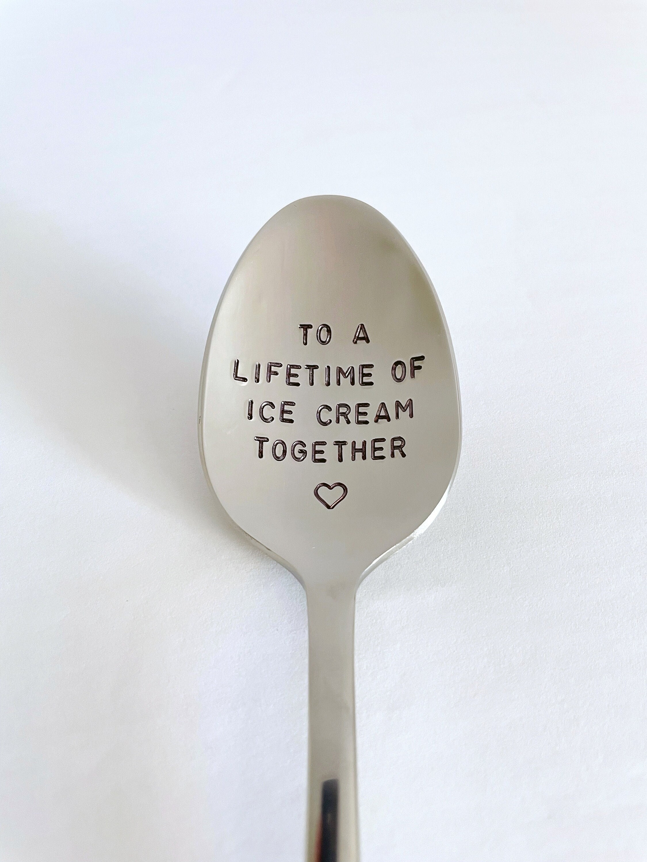 To A Lifetime Of Ice Cream Together-11th Anniversary-5th Anniversary-Boyfriend Gift-Unique Personalized Gift-Can Be Used Daily-High Quality