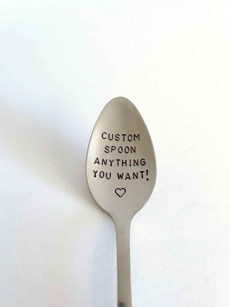 Spooning Since-Your Date-5th or 11th Anniversary Gift-Boyfriend Gift-Unique Personalized Gift-Can Be Used Daily-High Quality image 3