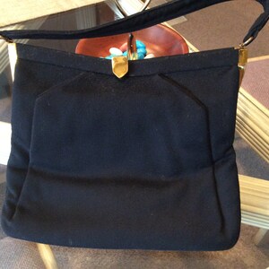 Bolso Sydney de California de lana negra