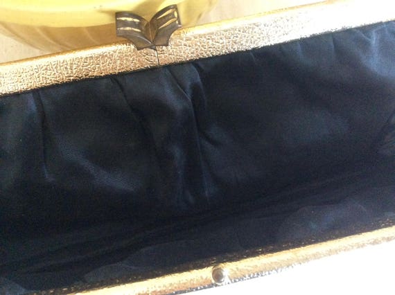 Gold Lame' Evening Clutch - image 3