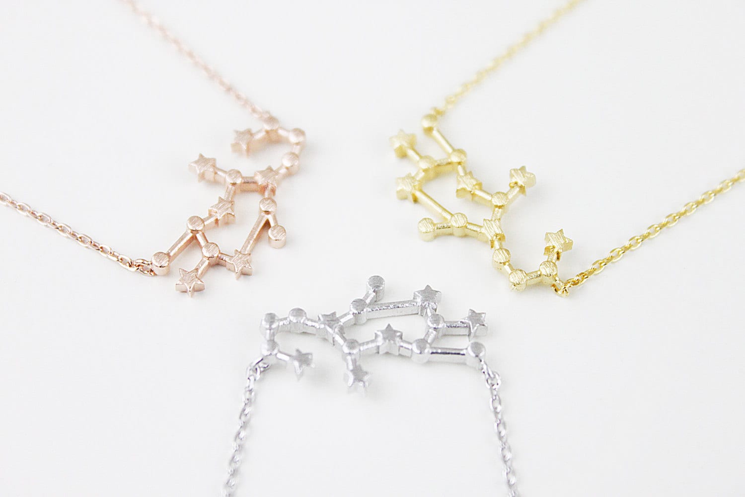 Virgo Constellation Necklace Zodiac 