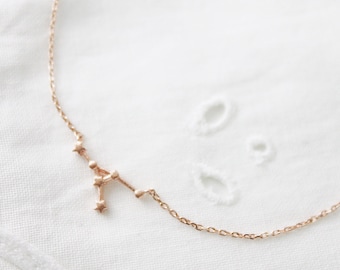 Cancer Constellation Necklace Cancer Necklace Zodiac necklace Zodiac Jewelry Constellation Jewelry