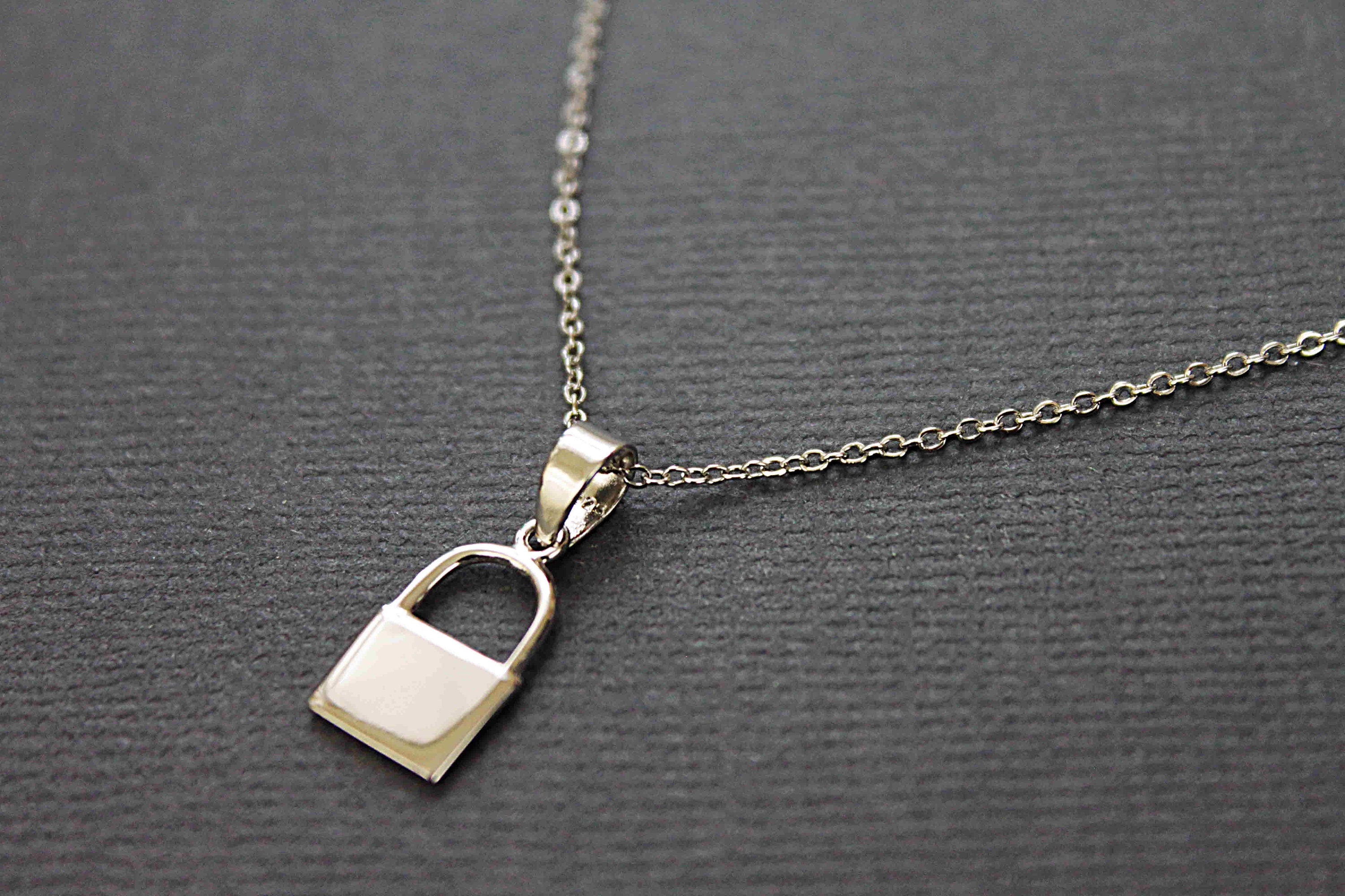 padlock necklace padlock necklace