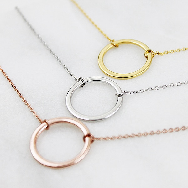 One Circle Necklace