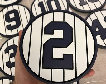 Custom Signs And Home Furnishings By Addictedfurnishings On Etsy - new york baseball retired number plaques