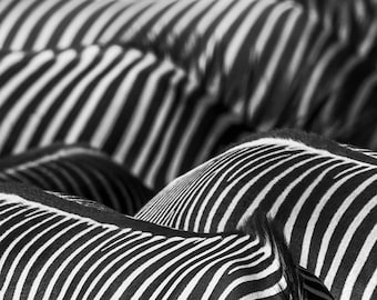 A Dazzle of Zebras Abstract Black and White Fine Art Print, Artist Signed | African Safari | Samburu Kenya | Wildlife Photography