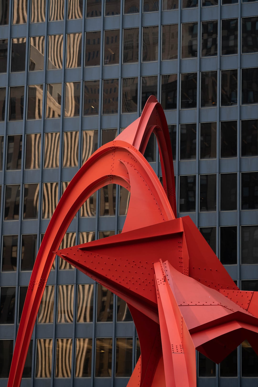 Calder Flamingo Chicago Urban Abstract Fine Art Photographic Print