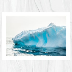 Inner Glow: An Antarctica Expedition Fine Art Photographic Print, Artist Signed Abstract Polar Photography image 2