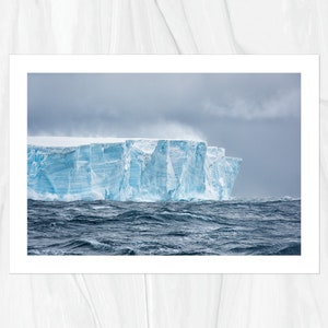 Adrift: An Antarctica Expedition Fine Art Print, Artist Signed Iceberg Polar Photography image 2