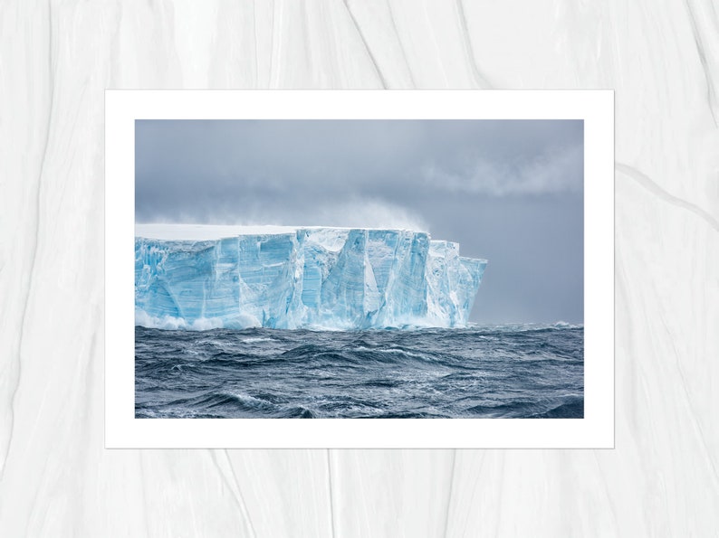 Adrift: An Antarctica Expedition Fine Art Print, Artist Signed Iceberg Polar Photography image 2