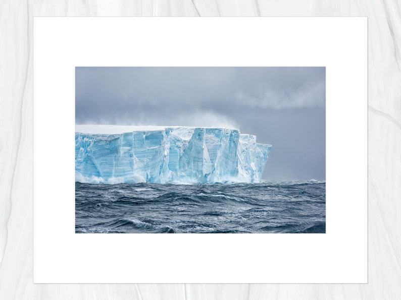 Adrift: An Antarctica Expedition Fine Art Print, Artist Signed Iceberg Polar Photography image 3