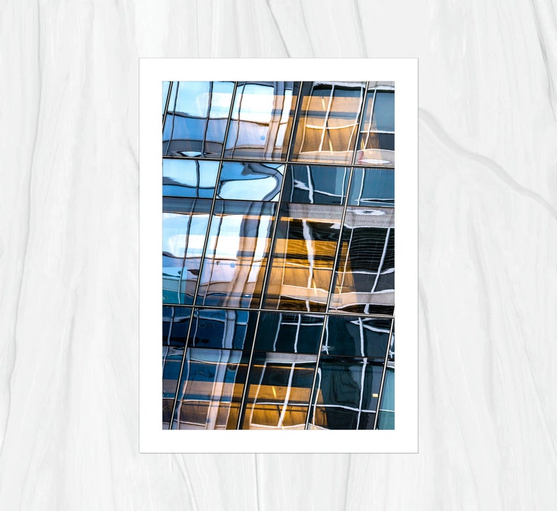 Chicago Panes Urban Abstract Fine Art Photographic Print, Artist Signed Architectural Details and Abstracts Print only