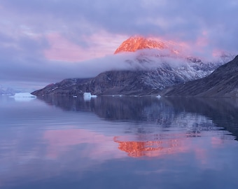First Light: A Greenland Expedition Fine Art Print, Artist Signed | Seascape Polar Photography