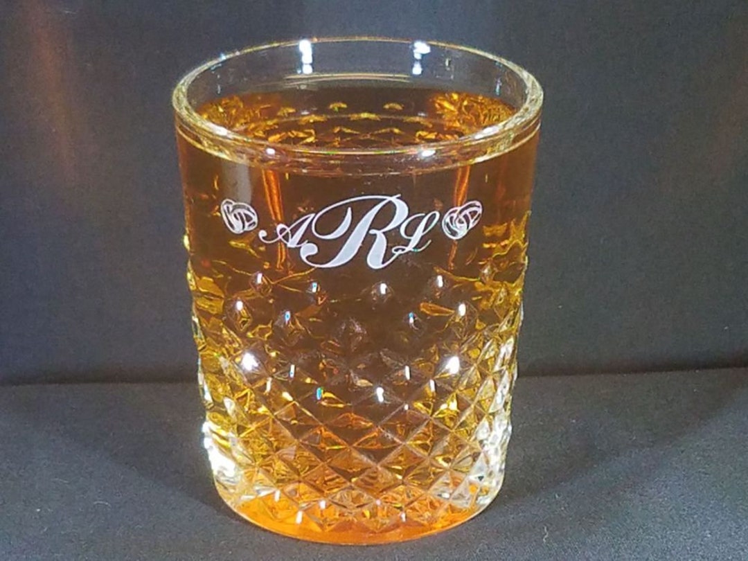 Custom Whiskey Glass, Personalized Whiskey Glass, Engraved Whiskey ...