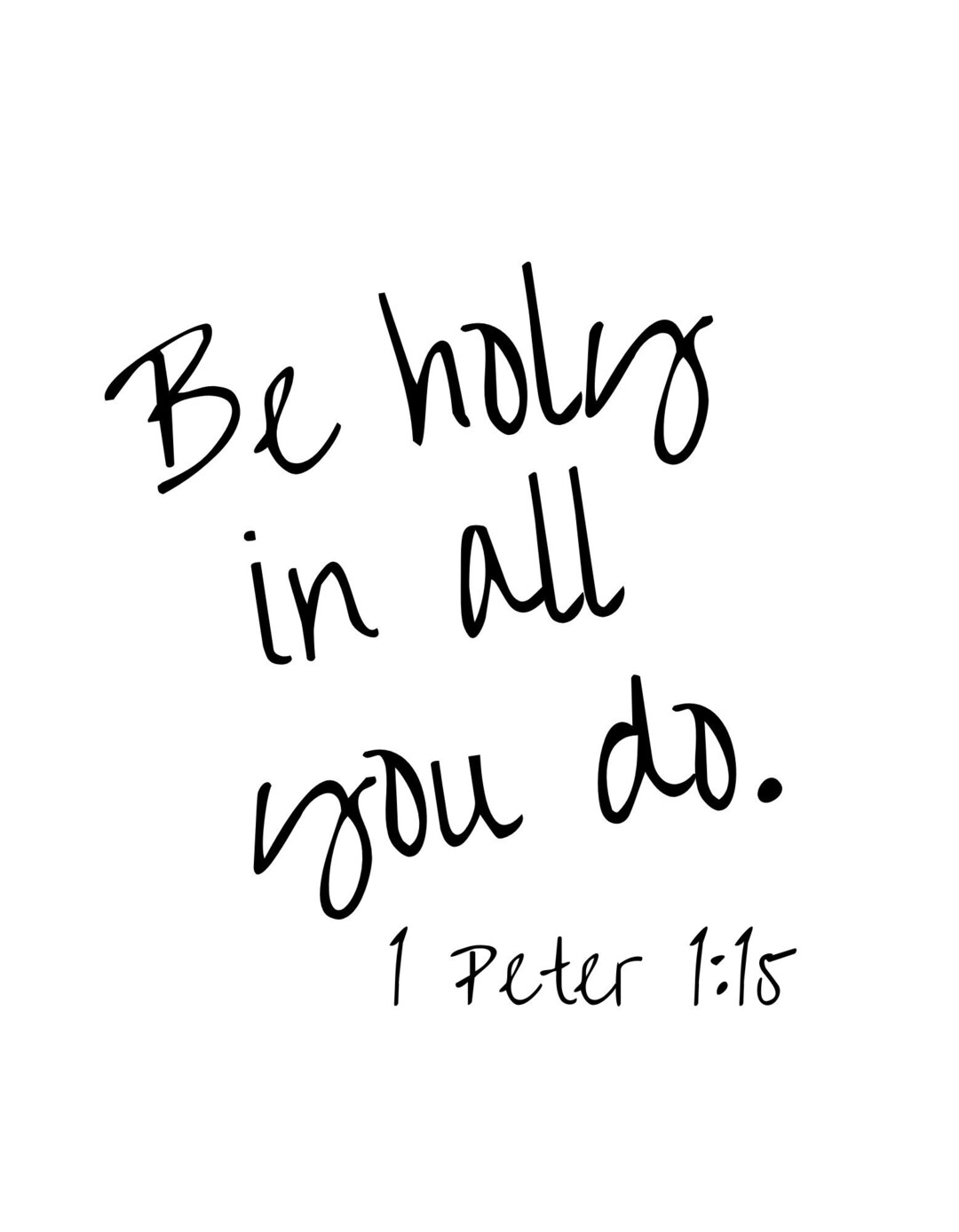 Be Holy- Christian PNG for Sublimation/stickers - Etsy
