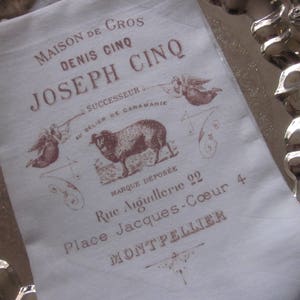 FRENCH INSPIRED SHEEP Kitchen Towel Tea Towel French Country Gift Décor