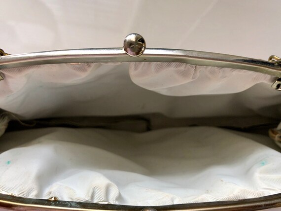 Vintage 1960’s Gold Lame’ Evening Bag - image 5