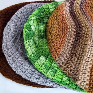 Chunky Handmade Crochet Slouchy Beanie Winter Hat Cozy Oversized Cap Available in Multiple Colors Warm Winter Men&#39;s Crochet Hat Gift Idea