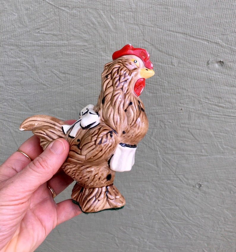 Antique Ceramic Chicken/hen Figurine French Country - Etsy
