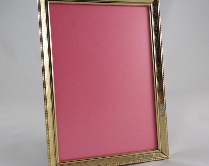 Vintage 5x7 Embossed Ornate Gold Metal Picture Frame Photo Etsy