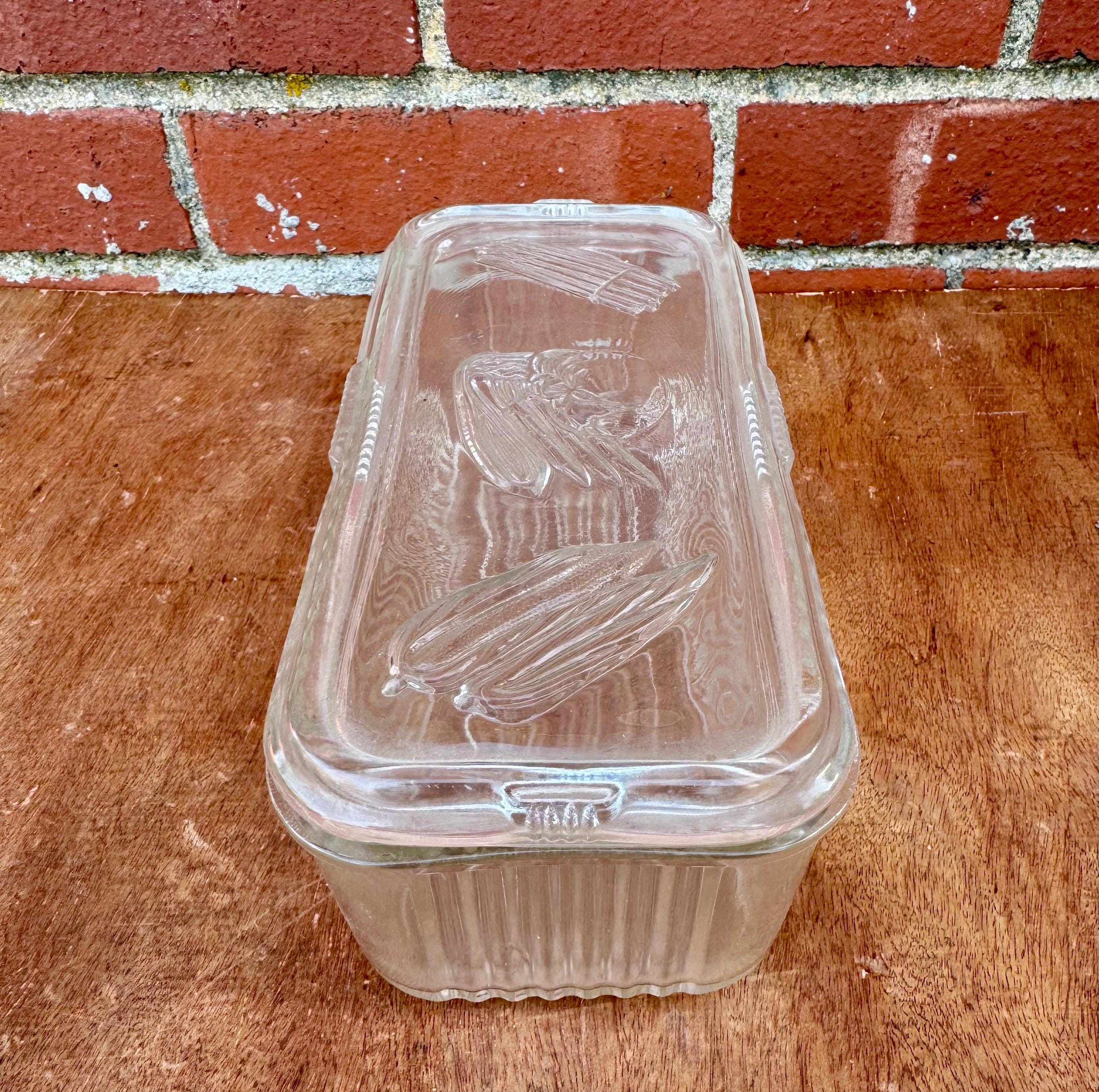 Westinghouse Glass Loaf Dish & Lid - Etsy