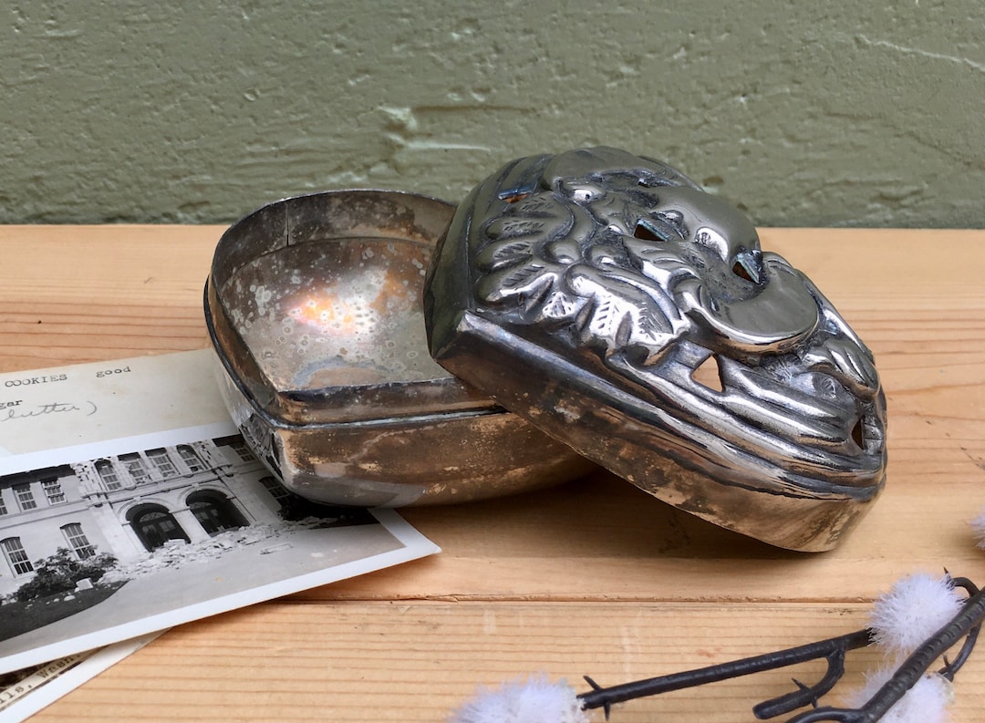 BOUTON ANTIQUE L’AIGLON argenté du XIXe siècle Antique silver Eaglet