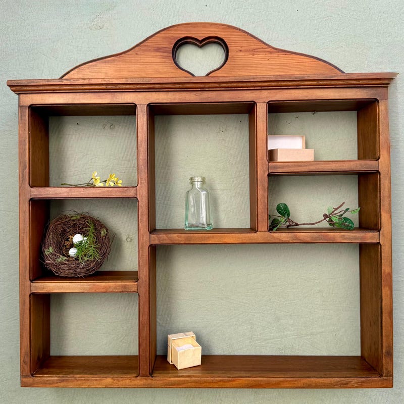 Vintage Wood Kitchen Shelf - Etsy