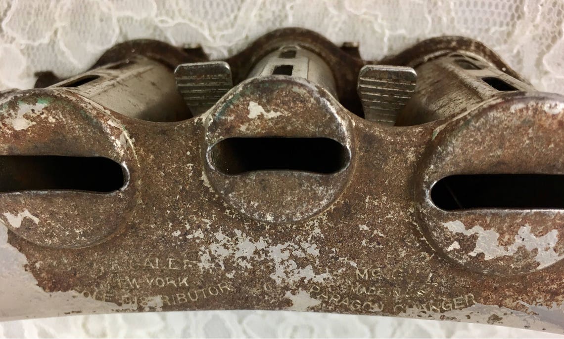 Antique McGill High Speed Belt Coin Changer Mid Century Quick Etsy