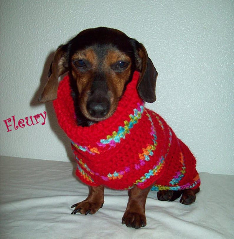 etsy dachshund sweater
