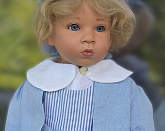 Vintage Gotz 18” Baby Evchen Doll by Elizabeth Lindner LE #450