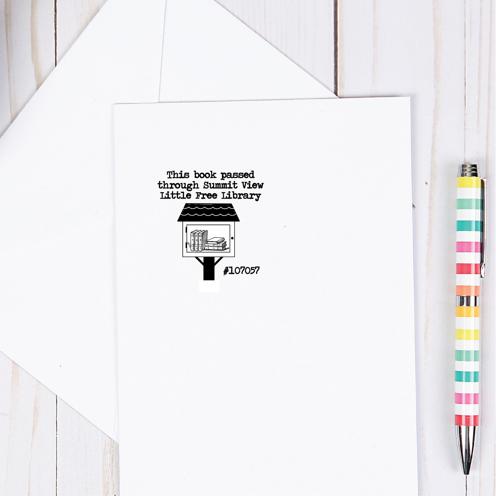Customized little Free Library Stamp / Personalized Library Etsy Customized little Free Library Stamp / Personalized Library Etsy