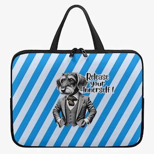Laptophoes Schattige Tijger Laptophoes MacBook Motivatie PC Accessoire
