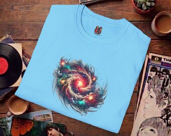 Galaxy Space tshirt - Cosmic Universe Graphic - Astronomical Style Tee