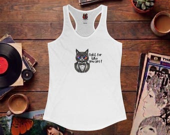 camiseta sin mangas gato vintage camiseta sin mangas motivación