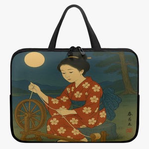 Japanese drawing PC sleeve practical and stylish accessory for everyday use