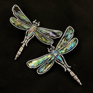 Dragonfly Hair Clip, Abalone Dragonfly, Something Blue, Green Dragonfly, Jeweled Hair Clip, Sparkling Dragonfly, Insect Hair Clip